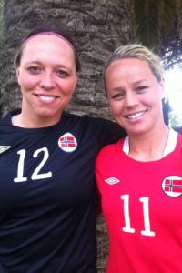 Meg og Leni sammen for Norge